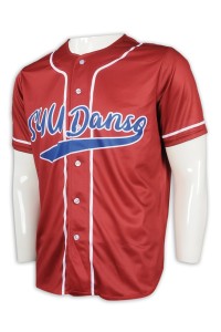 BU37 製造職業棒球衫  大量訂造短袖棒球衫 吸濕排汗 網眼 棒球衫製衣廠